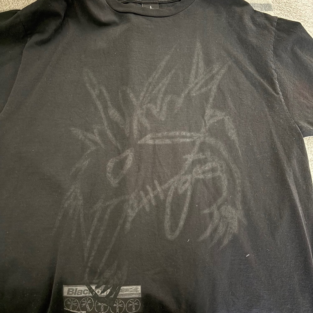 Travis Scott Cactus Jack Blackout Reality Tee